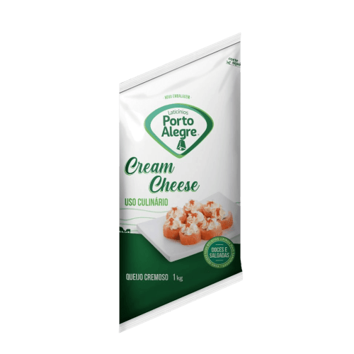 Cream Cheese Cremoso Porto Alegre 1KG -